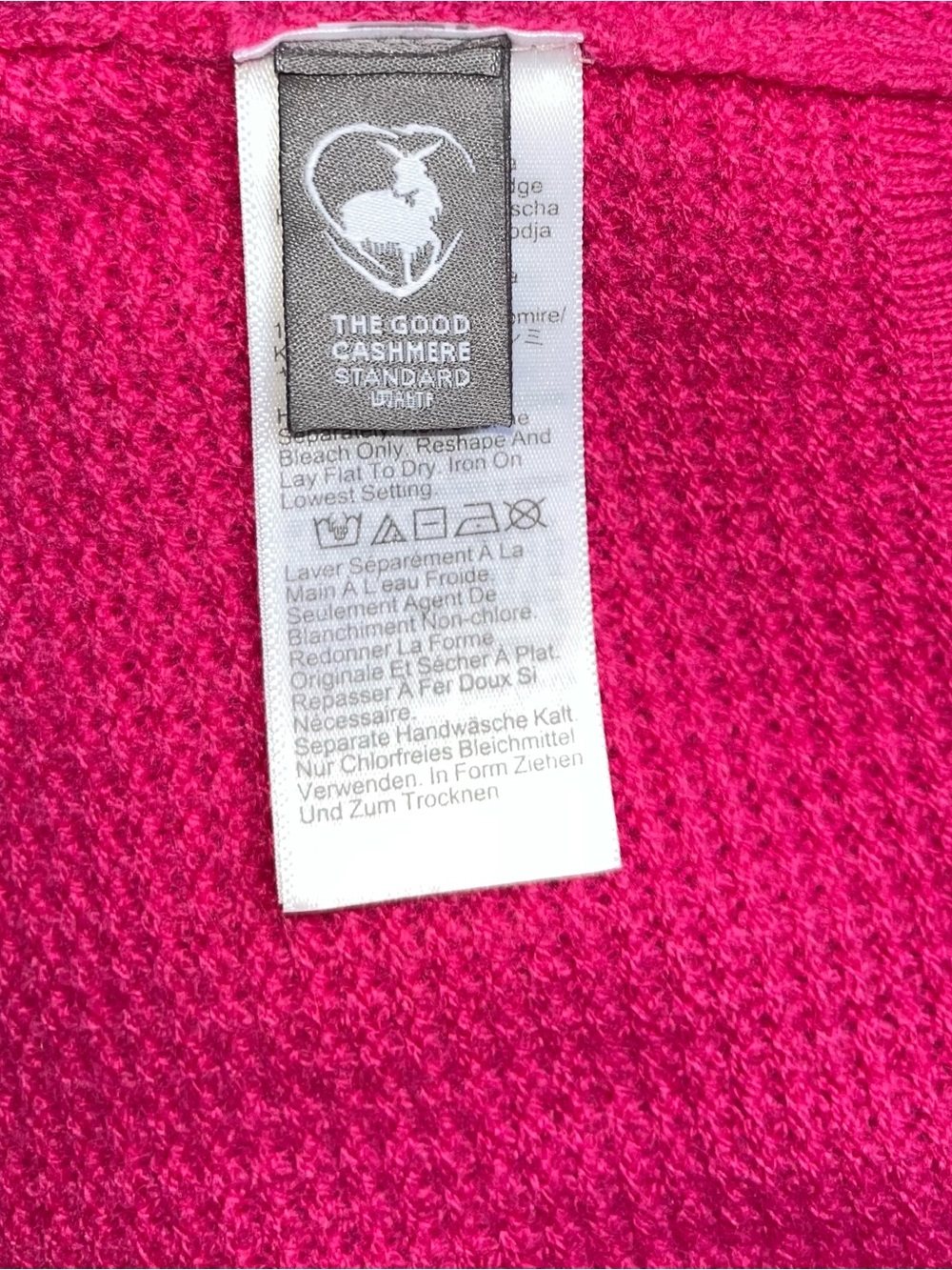 NWT J CREW Cashmere Waffle Stitch Crewneck Sweatshirt M - Picture 4 of 5